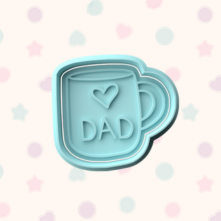 Father’s Day Cookie Cutter Designs – Dad, Mug & Award Fondant Cutters