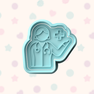 Doctor & Nurse Cookie Cutter Designs – Medical Fondant & Biscuit Cutters