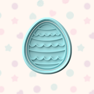 Easter Egg Cookie Cutter Designs – Patterned Fondant & Biscuit Cutters