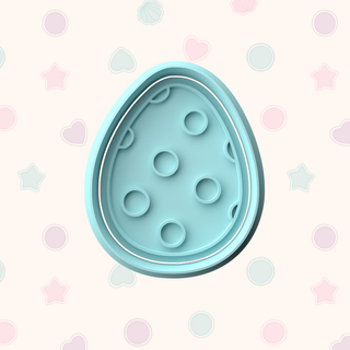 Easter Egg Cookie Cutter Designs – Patterned Fondant & Biscuit Cutters