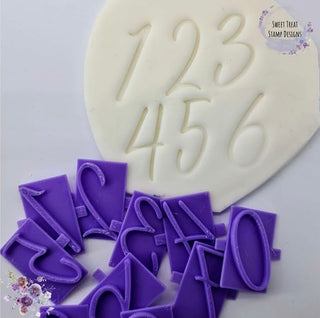 Number Set (v2) Fondant Stamp Embosser