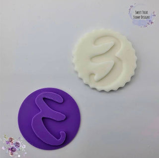 Customer number V3 fondant stamp