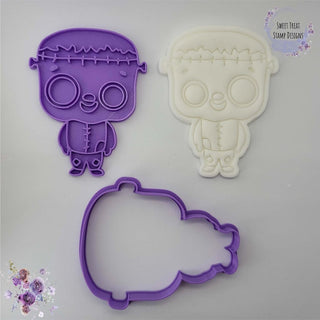 Frankenstein Halloween Stamp & Cutter Embosser