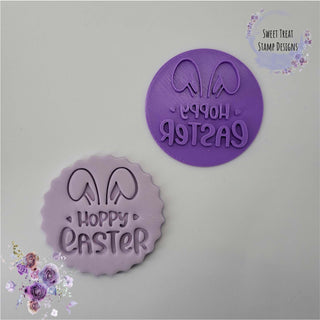 Hoppy Easter Fondant Stamp Cookie Embosser