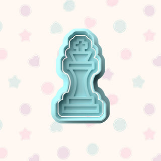 Chess Set Fondant Stamp & Cutter Embosser Set