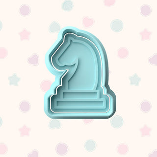 Chess Set Fondant Stamp & Cutter Embosser Set