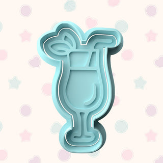 Summer Holiday Fondant Stamp & Cutter Embosser Set