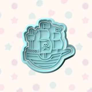 Pirate Fondant Stamp & Cutter Embosser Set