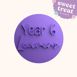 School Leavers Teacher Fondant Stamp Embosser