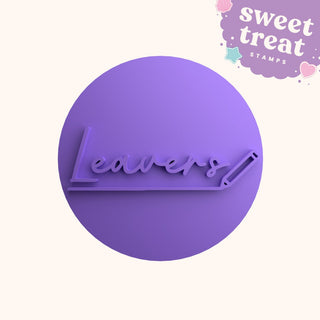 School Leavers Teacher Fondant Stamp Embosser