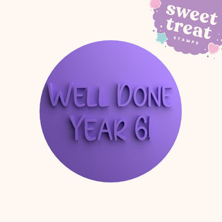 Year 6 School Leavers Teacher Teaching Assistant Fondant Stamp Embosser
