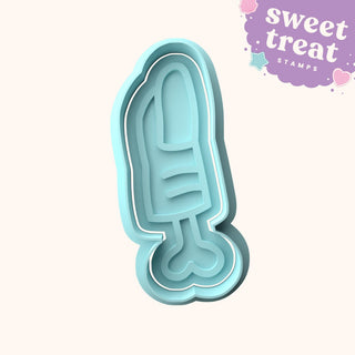Halloween Severed Finger Fondant Stamp with Matching Cutter - Baking Embosser Set