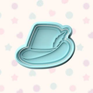 Oktoberfest Themed Fondant Stamp with Matching Cutter - Baking Embosser Set