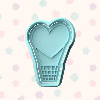 Valentines Love Hearts Set Fondant Stamp & Cutter Embosser Set