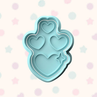 Love Fondant Stamp & Cutter Embosser Set