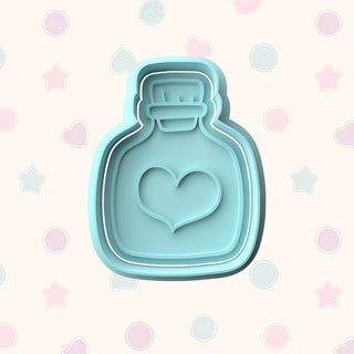 Love Fondant Stamp & Cutter Embosser Set