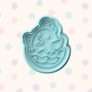 Easter Fondant Stamp & Cutter Embosser Set