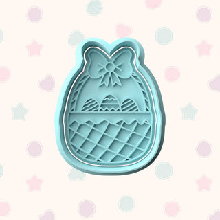 Easter Fondant Stamp & Cutter Embosser Set