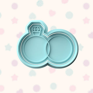 Wedding Fondant Stamp & Cutter Embosser Set