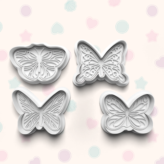 Butterfly Cookie Cutter Set – Elegant Fondant & Biscuit Cutters